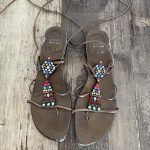 Stuart Weitzman Original strappy Sandal, Size 9 1/2 M